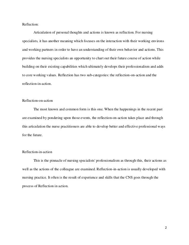 gibbs reflective cycle example essay nursing